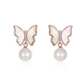 Trendy Style Fresh Water Pearl Earring